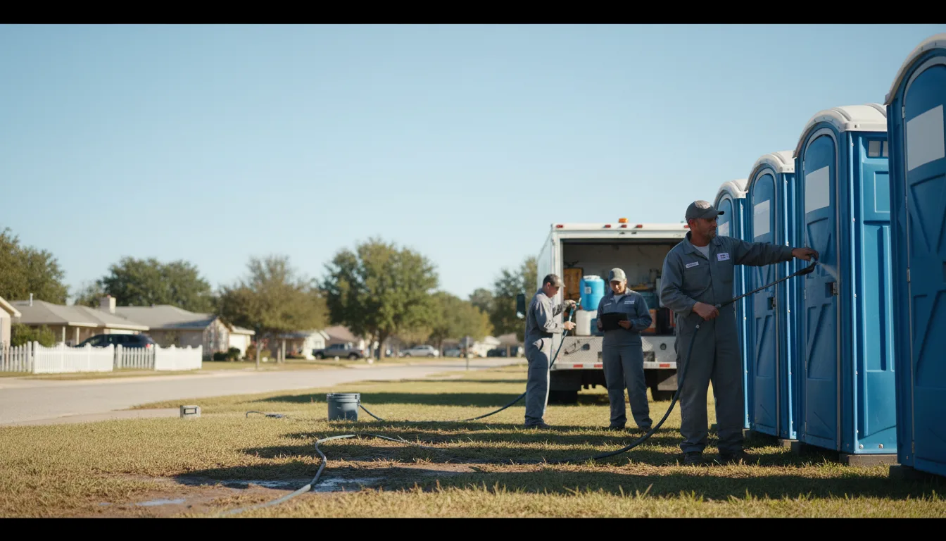 Long-Term Portable Toilet Rental in Geneseo, IL near me